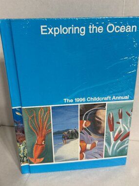 The 1996 Childcraft Annual Exploring The Ocean NEW in Package Vintage Reference